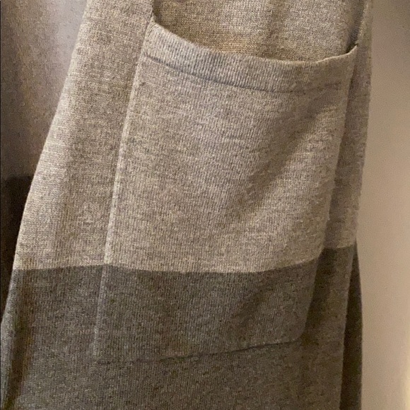 Long color block lightweight sweater - Picture 3 of 4